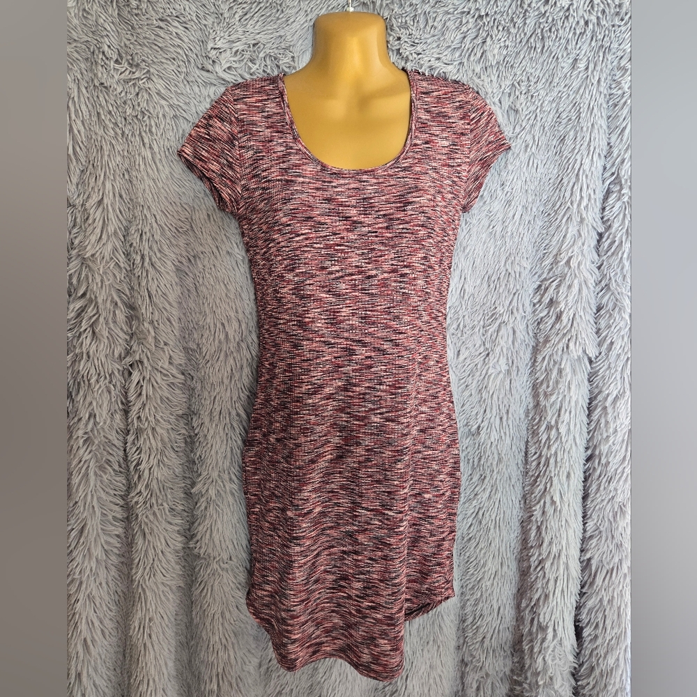No Boundaries Multicolor Knit Mini Dress